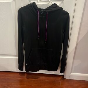Women’s black old navy hoodie.